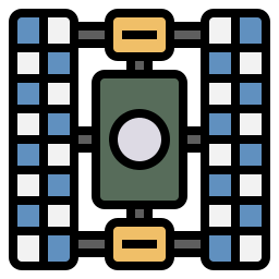 station spatiale Icône