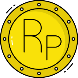 indonesische rupiah icon