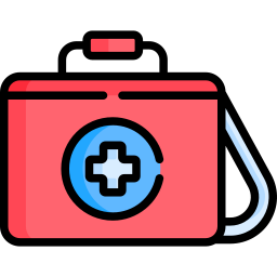 First aid kit icon