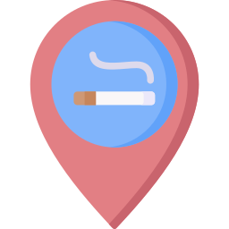 Smoking area icon