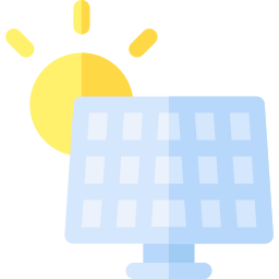 Solar energy icon