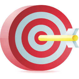 Dart board icon