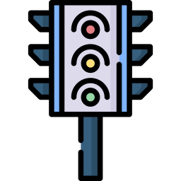 Traffic light icon