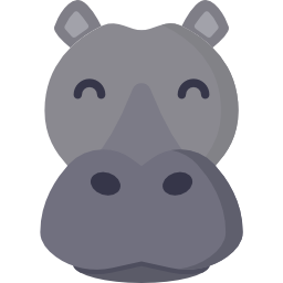 hippopotame Icône