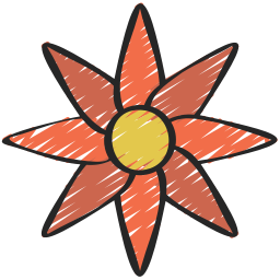 gazania Ícone