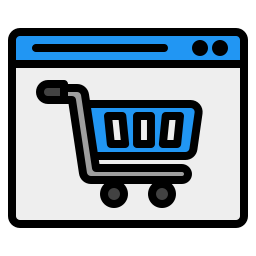 Shopping cart icon