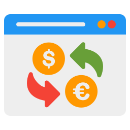 Money transfer icon