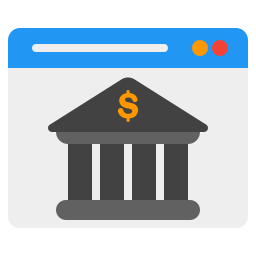 Online banking icon