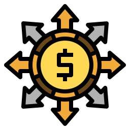 Cash flow icon