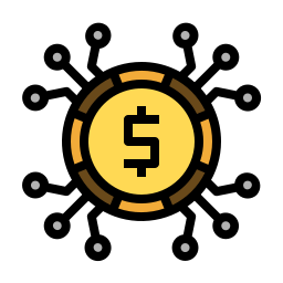 Digital money icon