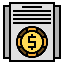 Financial statement icon