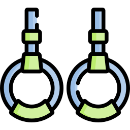 Gymnastic rings icon