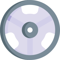 Weight plates icon