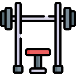 Bench press icon