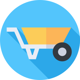 Wheelbarrow icon