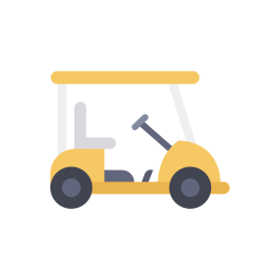 Golf cart icon