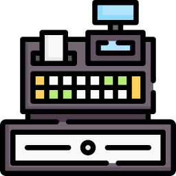registratore di cassa icona