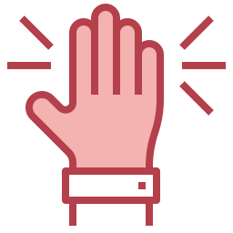 Raise hand icon