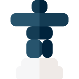 Inukshuk icon