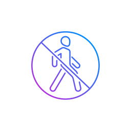 Person walking icon