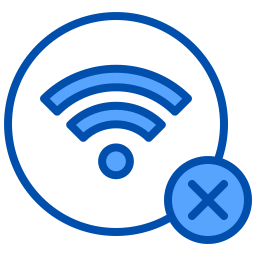 nessuna connessione wi-fi icona