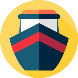 Cruise ship icon