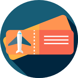 flugzeugticket icon