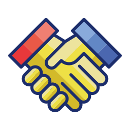 Hand shake icon