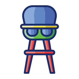 High chair icon