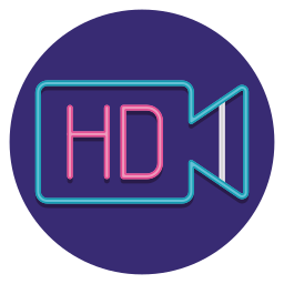 Hd streaming icon