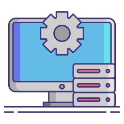 Data processing icon