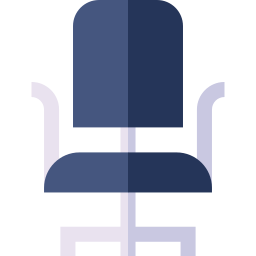 Office chair icon