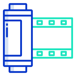 Film reel icon