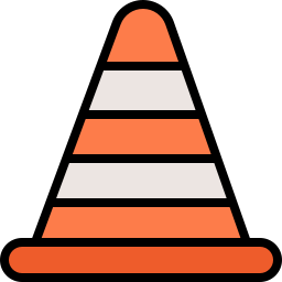 cone de tráfego Ícone