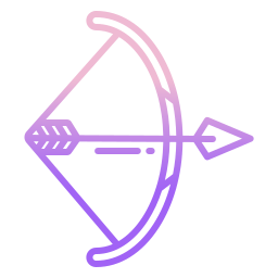 Bow and arrow icon