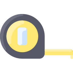 Measuring tape icon