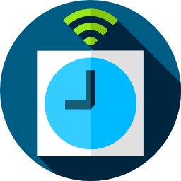 Smart clock icon