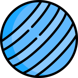 Yoga ball icon