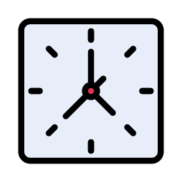 Wall clock icon