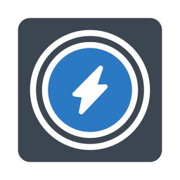 Thunder bolt icon