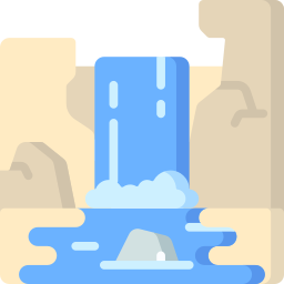 Waterfall icon