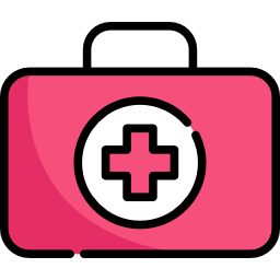 First aid kit icon