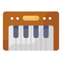 elektrisches klavier icon