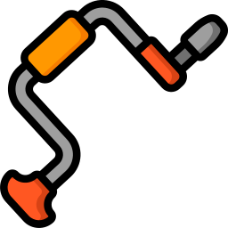 Hand drill icon