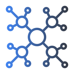 mapa mental Ícone