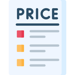 Price list icon