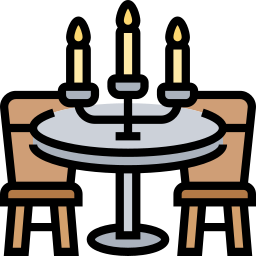 Dinner table icon