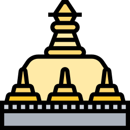 pagode shwedagon Ícone