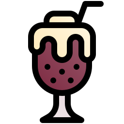 Ice coffee icon