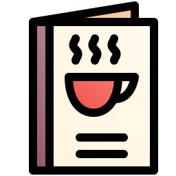 Coffee menu icon